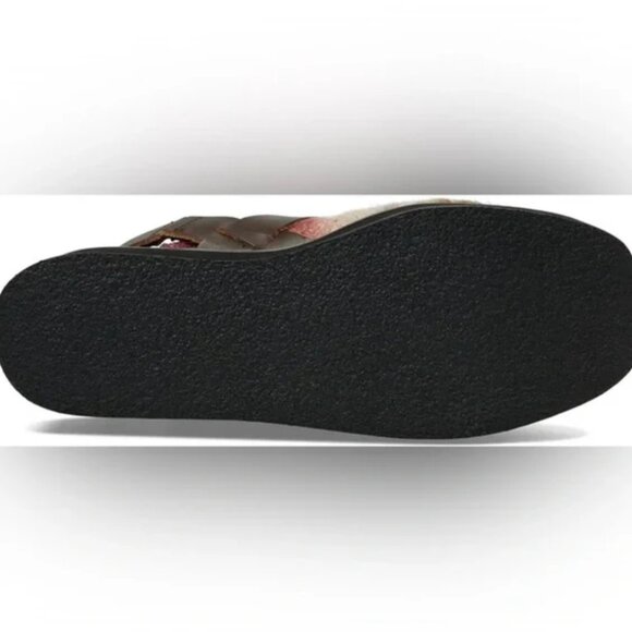 Free People Astro Platform Mules in Red Plaid Size 9 NWT - Picture 12 of 13